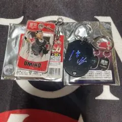 福岡ソフトバンクホークス　海野キーホルダーセット