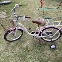 自転車 18インチ♡女の子♡美品♡直接引き取りのみ❣️