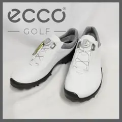 ○★新品 未使用 ECCO GOLF BIOM G3 BOA ゴルフシューズ 白