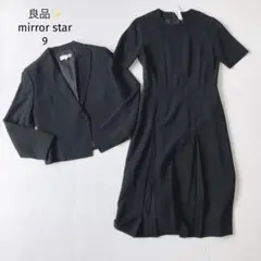 mirror star ブラックフォール ジャケット ワンピース セット 9