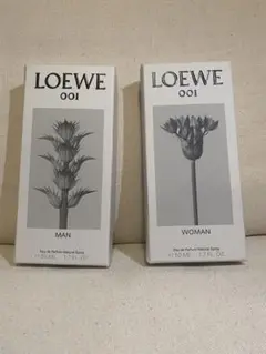 Loewe woman man 香水 箱のみ
