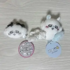 ちいかわ ミニがまぐち〜リボン〜 　モモンガ　ぬいぐるみシュシュ