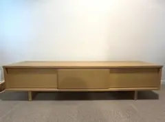 3/24まで限定値下げ）廃盤）無印良品　テレビ台　オーク材 無印良品】 テレビボード AVボード テレビ台 オーク材 廃盤 幅