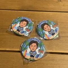 長谷川信哉 西武 ライオンズ ガチャ 缶バッジ キーホルダー