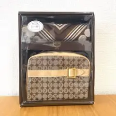 MCM エムシーエム ポーチ スカーフ セット ブランド ロゴ レディース