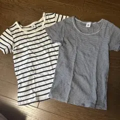 プチバトー♡140cm 半袖Tシャツ 2枚セット