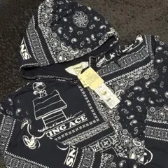 新品 バンダナ柄ZIPパーカー SNOOPY×Laundry スヌーピー