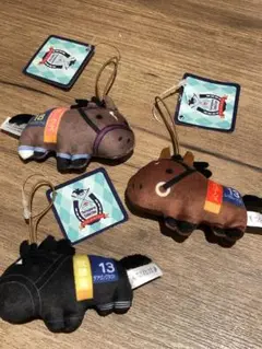 サラブレッドコレクション　ふっくらマスコット３　３種セット