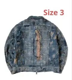 kapital バージンマリア　サイズ3 KAPITAL【キャピタル】BORO ZIP UP ブルゾン(バージンマリア