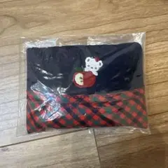 ファミリア ティッシュケース　赤チェック