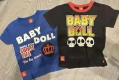 BABY DOLL Tシャツ 2枚セット　半袖