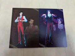 逆転裁判　ポストカード　御剣怜侍&王泥喜法介