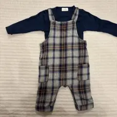 【3-6mths】next ベビー サロペット ロンパース　オーバーオール