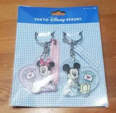 Disney なかよしくらぶ キーチェーン2個 キーホルダー　新品未開封