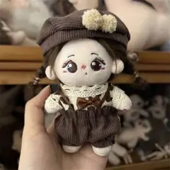 ぬい服 10cmぬいぐるみ用服 着せ替え 無属性 帽子 服 ズボン3点セット