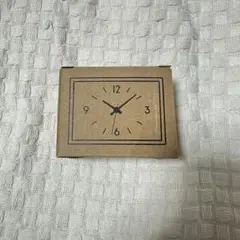 無印　駅の時計　ミニ　新品