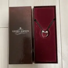 【クリーニング済】 georg jensen ハートチ ヨーカー 1996