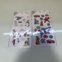 【匿名配送】ディズニー100 ステッカー2点セット