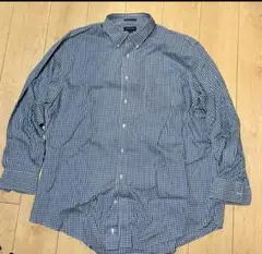 Lands' End No Iron Pinpoint Oxford シャツ