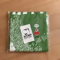 ムーミン カットクロス　150 x 60cm　ここにいるよ　グリーン