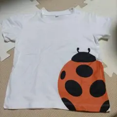 無印良品　てんとう虫半袖Tシャツ90サイズ