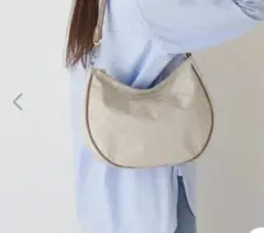 美品　人気カラーエクリュ　ラシットrusset 2WAYショルダーバック