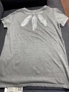 goa ゴア 羽根刺繍　Tシャツ Sサイズ