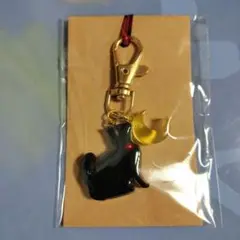 黒猫チャーム 三日月付き