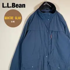 【ヴィンテージ】L.L.Bean ナイロンジャケット古着 サイズS ネイビー