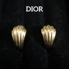 【匿名配送】DIOR ディオール イヤリング ゴールド 貝 ヴィンテージ