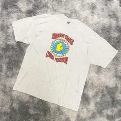 『GILDAN』ギルダン　半袖Tシャツ(2XL)グレー　USA記念　コットン
