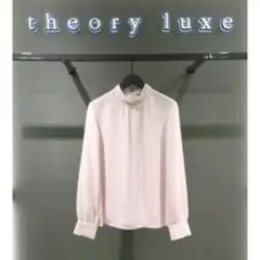 Theory luxe 19ss プルオーバーブラウス