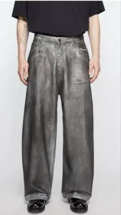 Acne Studios super baggy 2023 metallic