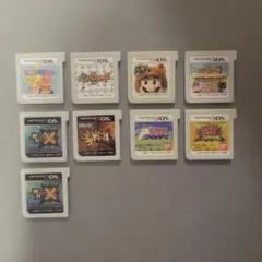 3DS ソフト まとめ売り 9本セット
