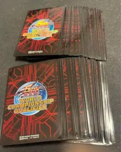 【追跡有】遊戯王 WCQ 5D's 2010 スリーブ 青　71枚 遊戯王wcq2010 青スリーブ 野太い