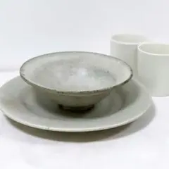 コ*ル様 二階堂明弘 リム皿 ３枚セット 3a3da4ba57173016b002b08a290c7d