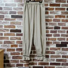 サマンサモスモス 裾シャーリングパンツ