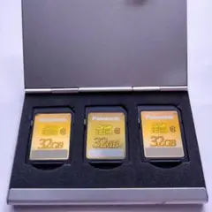 Panasonic SDカード 32GB SDHC 3枚