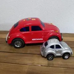 超希少　ブリキ製　フォルクスワーゲン　ミキハウス　18cm 車　年代物　箱付き 超希少 ブリキ製 フォルクスワーゲン ミキハウス 18cm 車 年代物