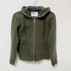 MHL ×LOOPWHEELERジップアップパーカー