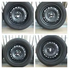 ホンダ タイヤ付きNbox純正ホイールとホイールカバー4本セット