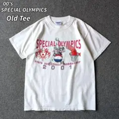 古着 00s GILDAN Tシャツ バスケ OHIO スペシャルオリンピックス