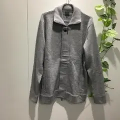 大きい　Calvin Klein アウター　グレー ジップアップアウター 3L