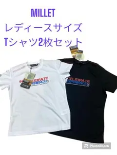 新品未使用　MILLET レディース用　Tシャツ　2枚セット　サイズM