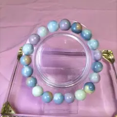 天然石マカロンアラシャンのブレスレット