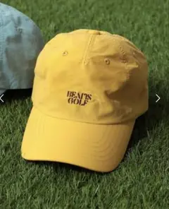 新品未使用　beams golf キャンプ　キャップ