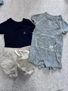 GAP 3-6ヶ月 男の子 半袖 2セット