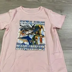 イタリアンブレインロット ピンク Tシャツ 7-8Y