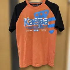 Kaepa オレンジ ブラック Tシャツ 160