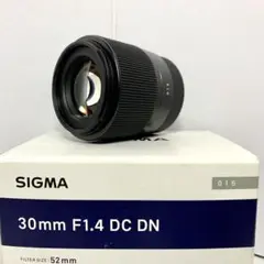 SIGMA 30mm F1.4 DC DN キヤノン EF-M用
